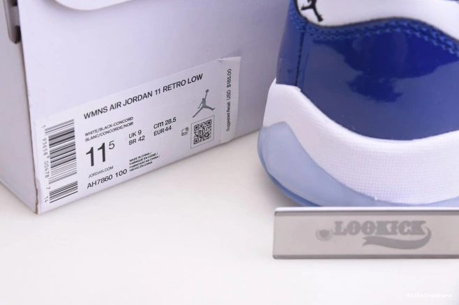 MaikeSneakers Jordan Retro Low Concord 11 White AH7860-100 Air 0814